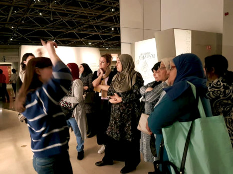 Binnen het project 'BrusselArt' stelde Lasso een cultureel ontdekkingsparcours samen voor vrouwenvereniging Femma Quartier.